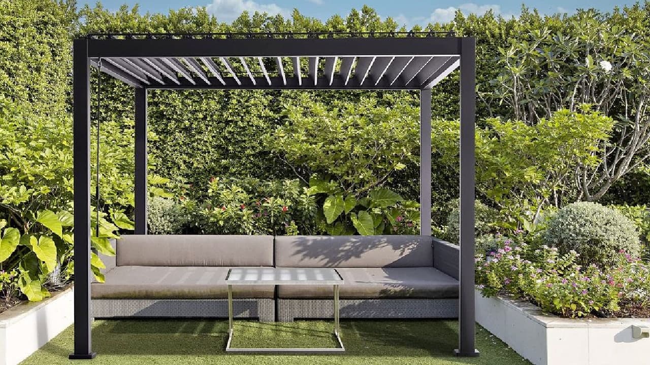kerti pavilon és pergola