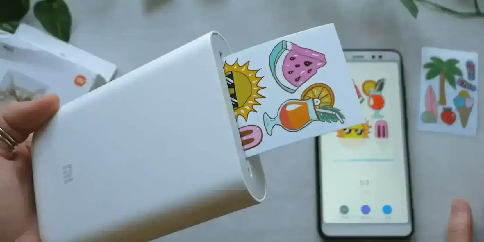 Mini nyomtató - matrica nyomtatás