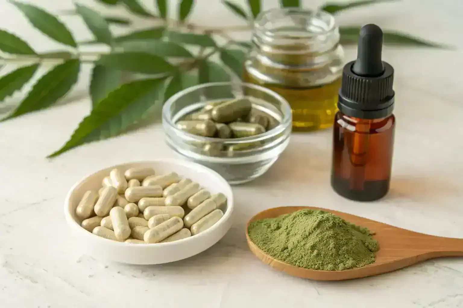 Neem termékek – olaj, por és kapszula