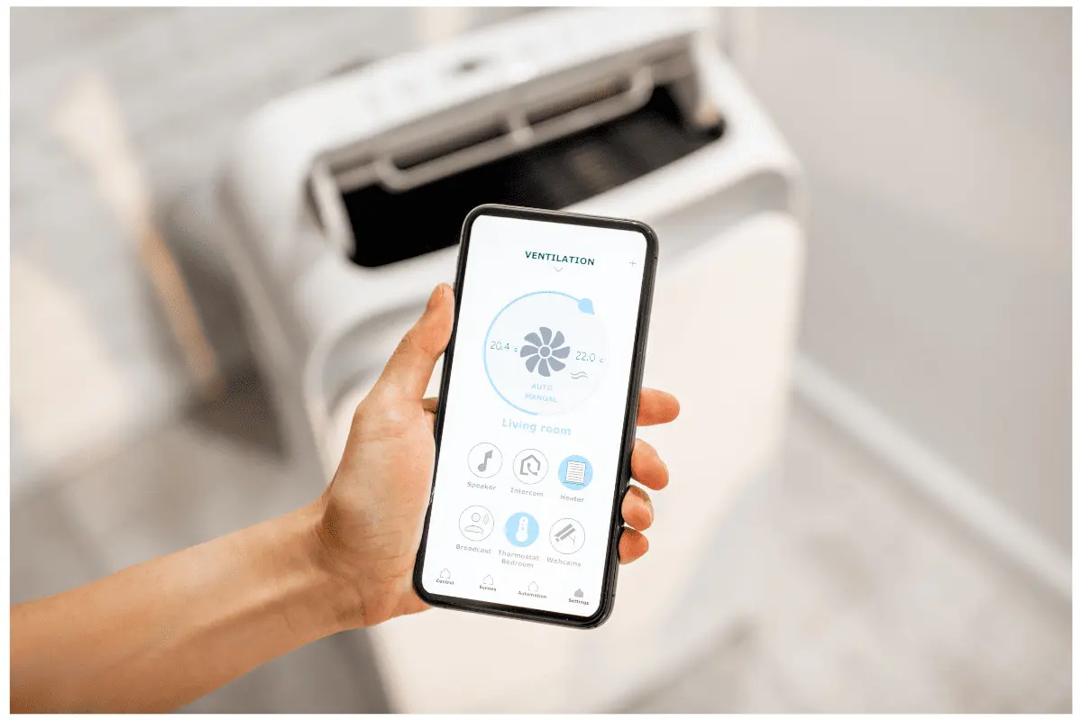 páramentesítő Időzítő Wi-Fi vezérlés, páratlanító