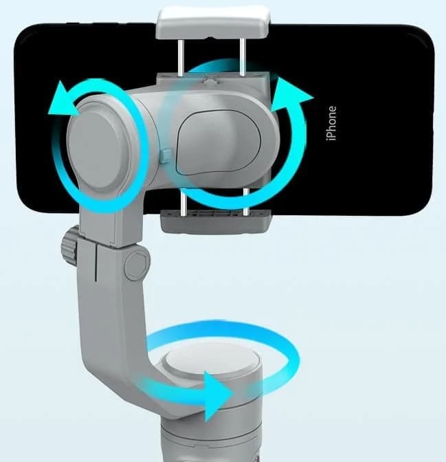 osy stabilizace gimbalu