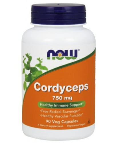 NOW Cordyceps 750 mg 90 db