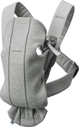 BabyBjörn Mini Light Grey 3D Jersey