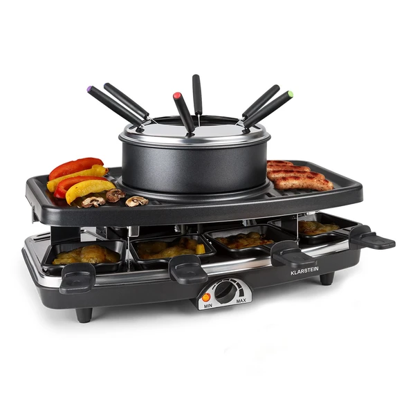 Entrecote 1100W 8 Személy Raclette és Fondü : Product review
