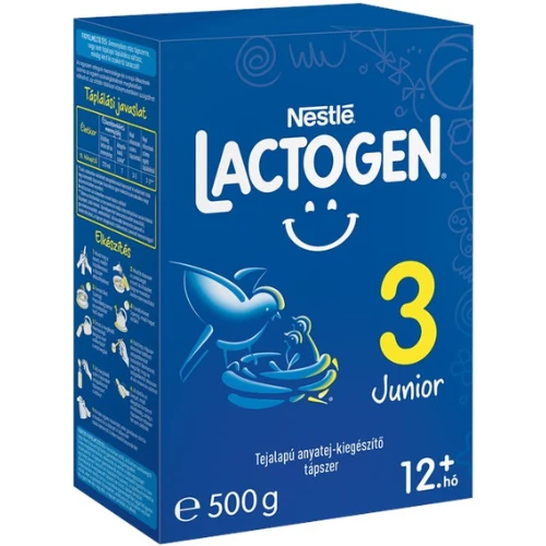 Lactogen Junior 3 tejalapú 12+: Product review