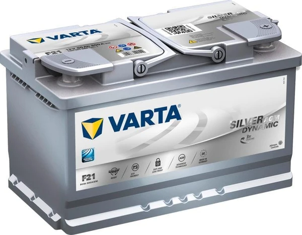 Varta F21 Silver Dynamic AGM 80Ah 800A: Product review