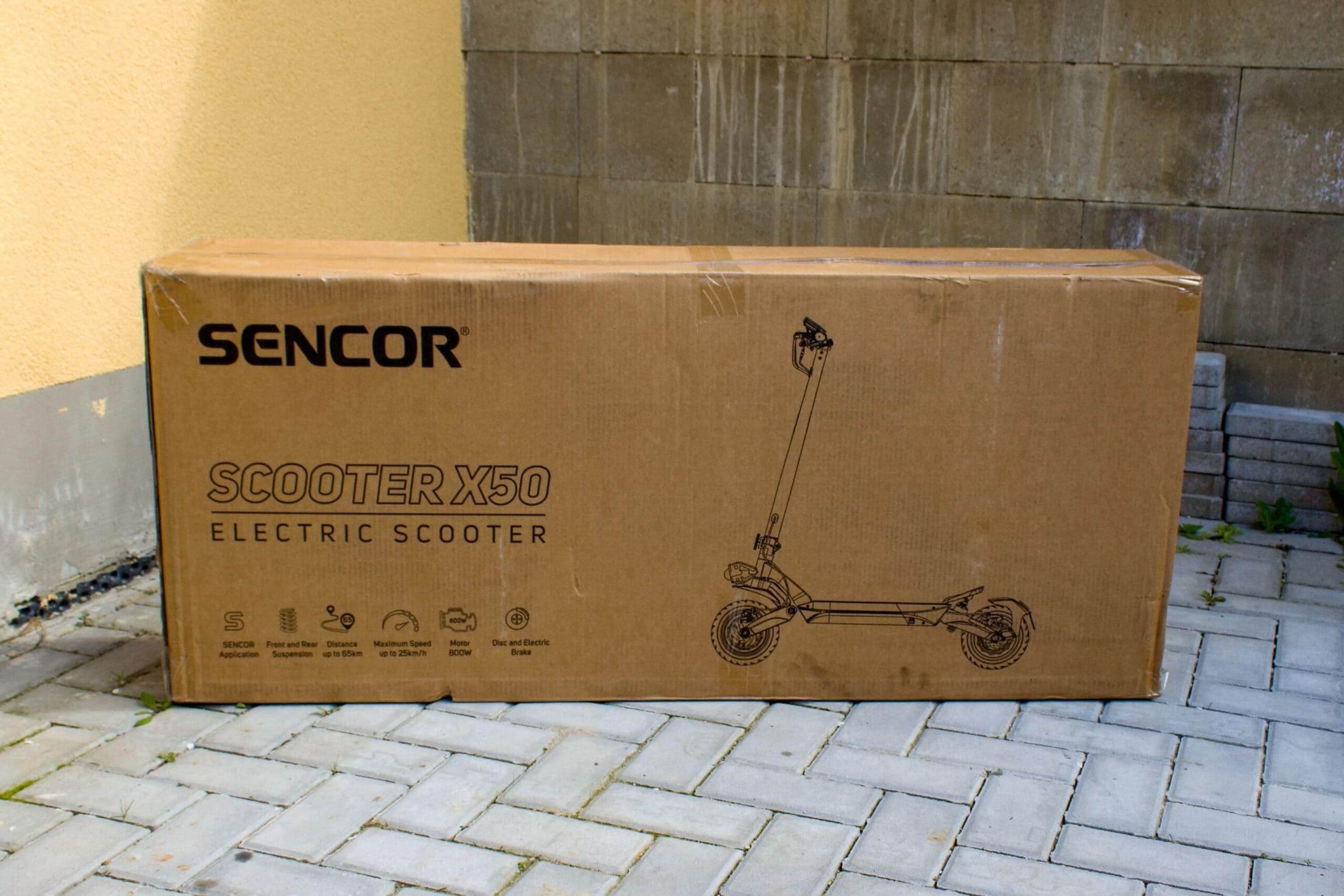 sencor scooter x50 elektromos roller teszt