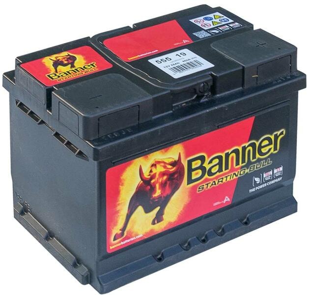 Banner Starting Bull 55Ah 450A Right+