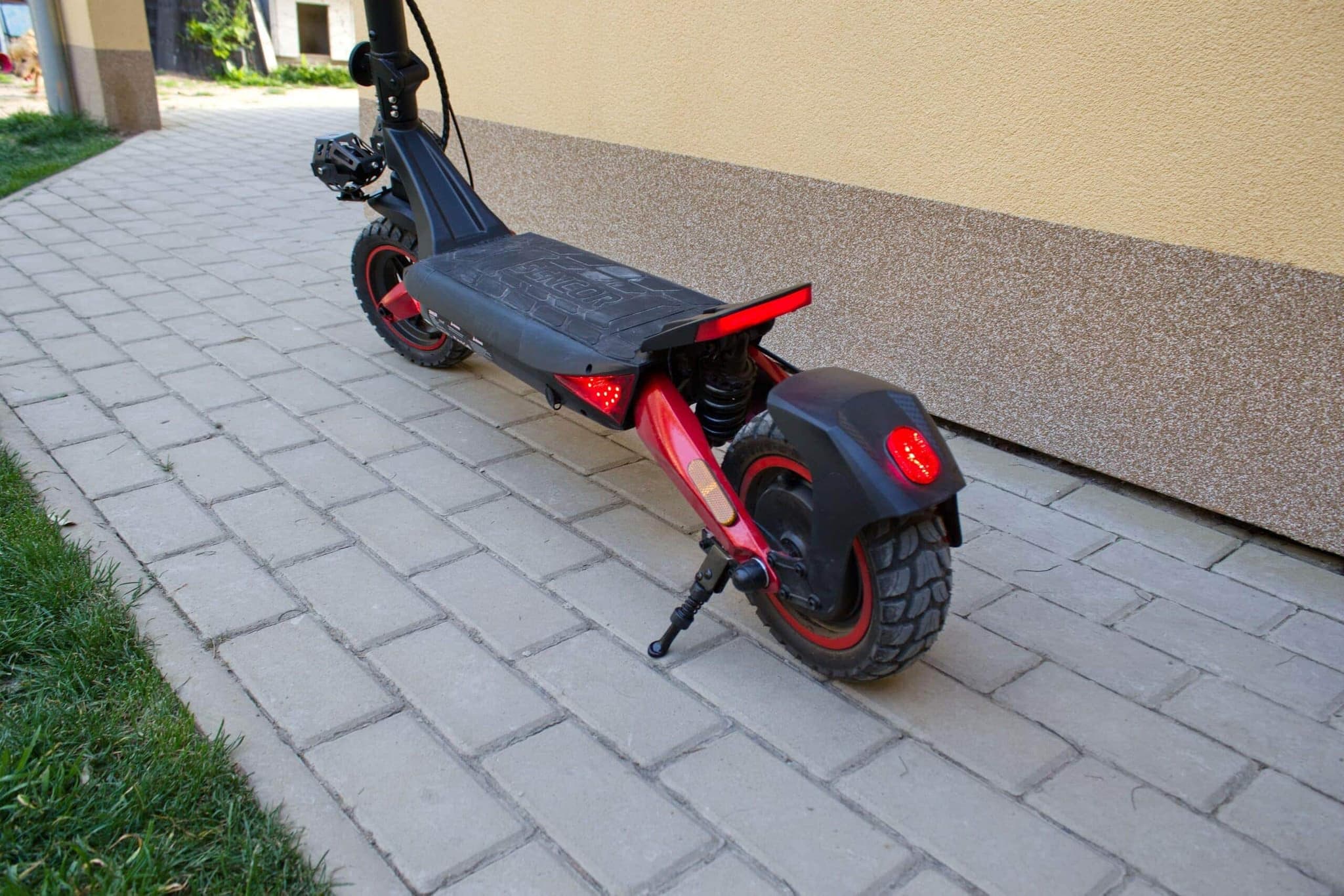 sencor scooter x50 hátsó irányjelző, teszt Testado