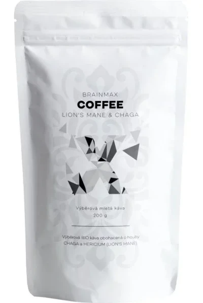 BrainMax BIO kávé Lion’s Mane & Chaga