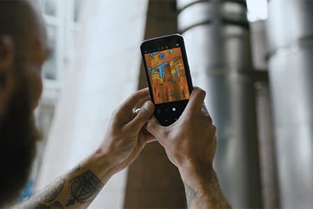 ütésálló telefon CAT S62