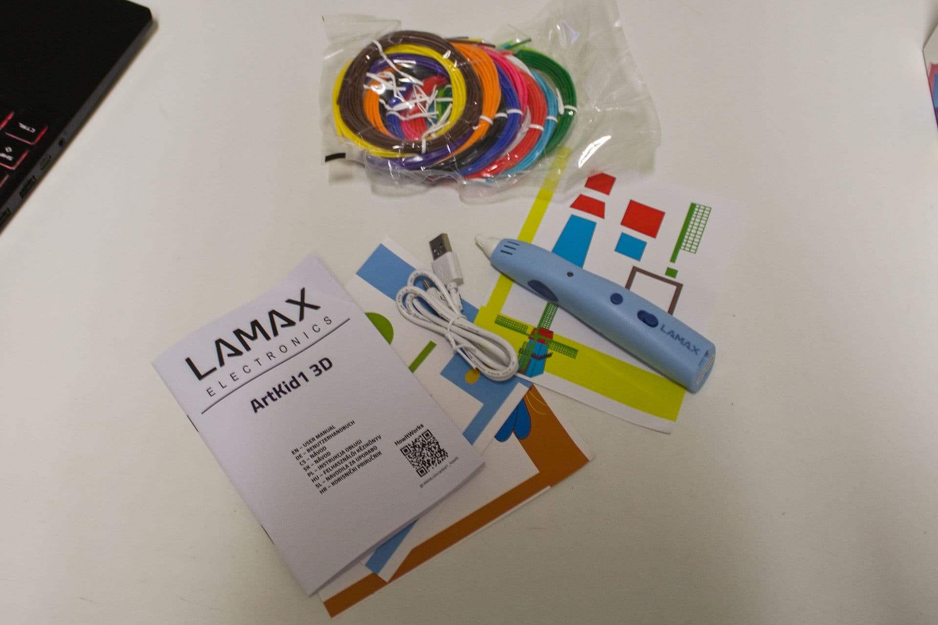 3D toll LAMAX ArtKid1 3D Blue