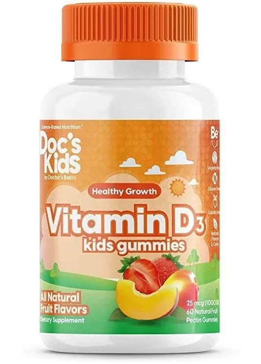 Doctor's Best Kid D3-vitamin 60 Gumimaci: Product review
