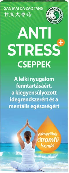 Dr. Chen Patika Anti Stressz cseppek: Product review