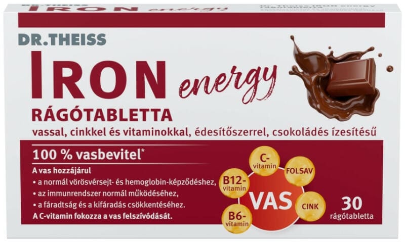 Dr. Theiss Iron Energy tabletta