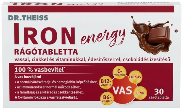Dr. Theiss Iron Energy tabletta: Product review