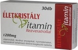 Életkristály Vitamin Tabletta Rezveratrollal