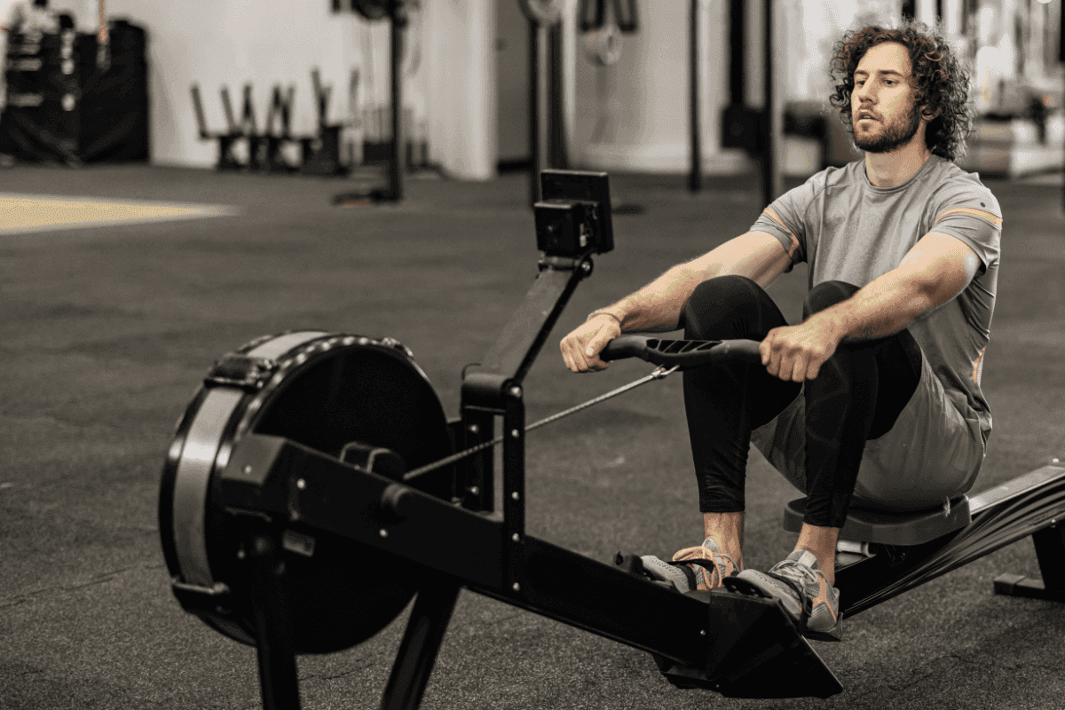 evezőpad–edzoteremben