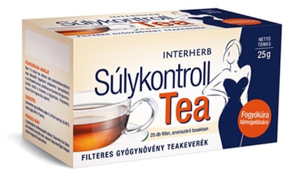 INTERHERB Súlykontroll Tea