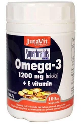 JutaVit Omega-3 1200 mg halolaj+E-vitamin