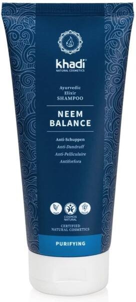 Khadi Neem Balance sampon ayurvédikus elixírrel 200 ml: Product review