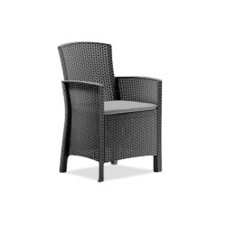 Leziter Lima műrattan karfás szék