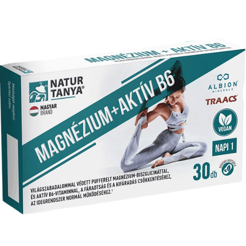 Natur Tanya Vegán MAGNÉZIUM + AKTÍV B6
