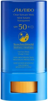 Shiseido Clear Stick UV Protector WetForce SPF50+