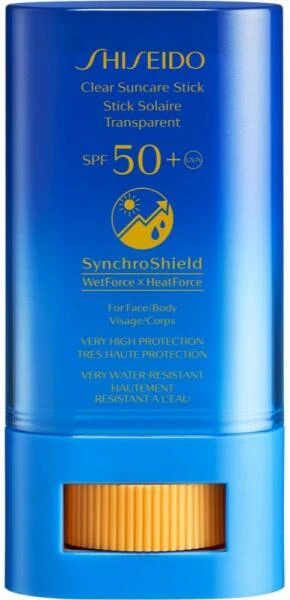 Shiseido Clear Stick UV Protector WetForce SPF50+: Product review