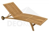 Teak Lounger