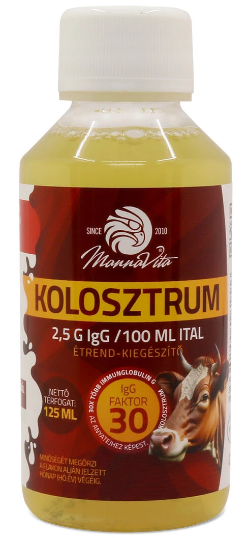 Mannavita Kolosztrum ital: Product review