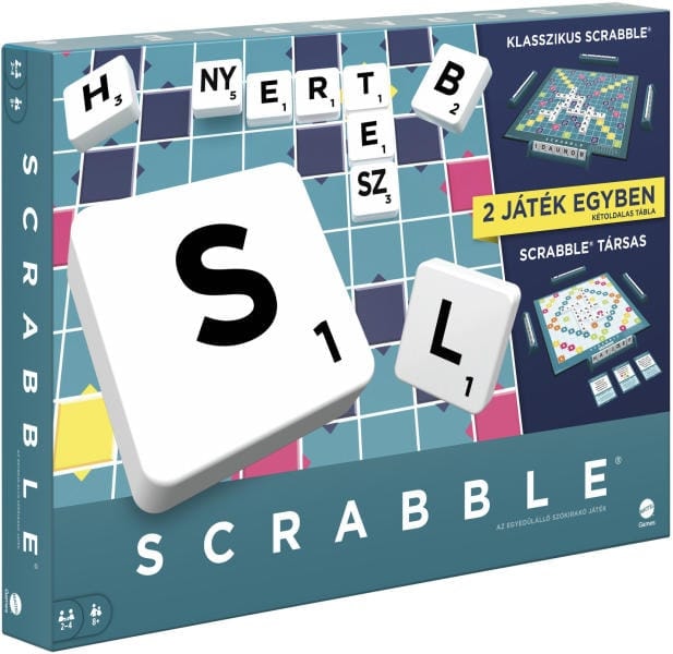 Mattel Scrabble Original 2 in 1