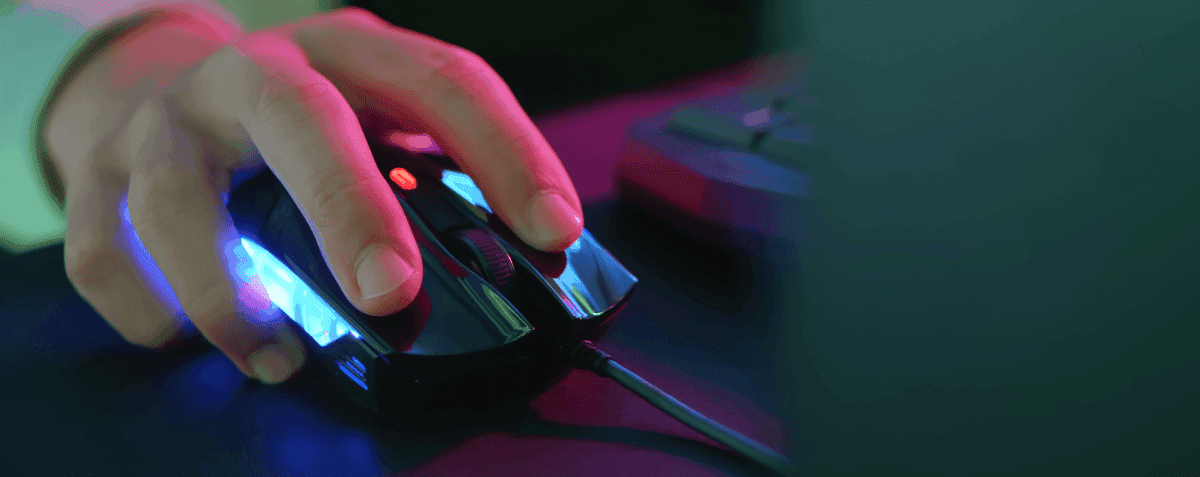 gamer egér gamepaddal