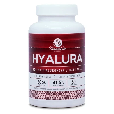 Mannavita Hyalura 600 mg Hialuronsav + Kollagén kapszula