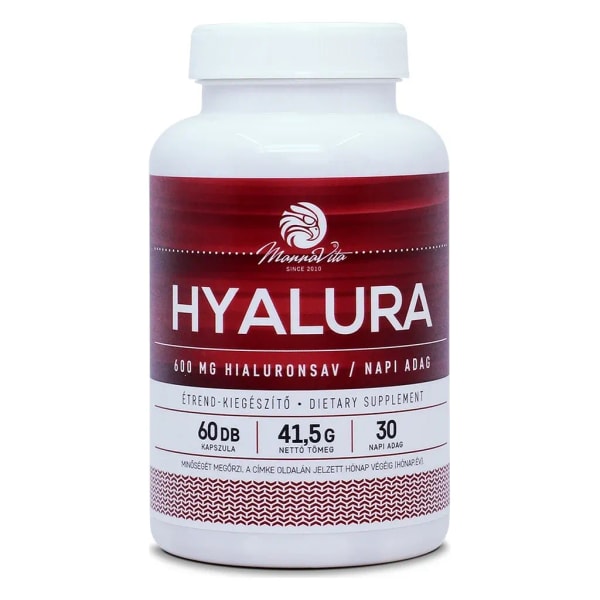 Mannavita Hyalura 600 mg Hialuronsav + Kollagén kapszula: Product review
