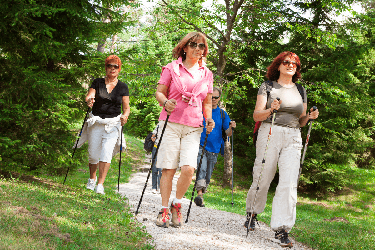 nordic walking bot csoport
