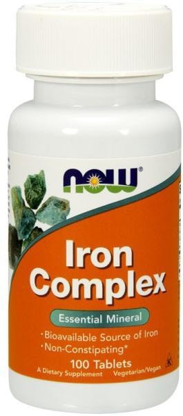 NOW Iron Complex kapszula 100 db: Product review