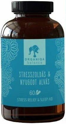 Organiqa Superfoods Stresszoldás és nyugodt alvás kapszula 60 db