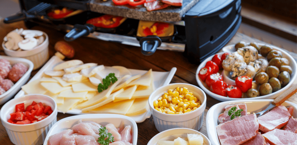 raclette grill party