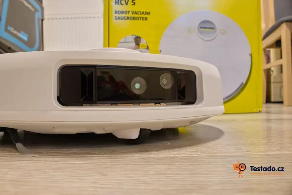 Kärcher vysavač, čelní kamera, recenze vysavače