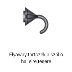 Flyaway simító fúvófej