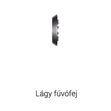 lágy fúvófej