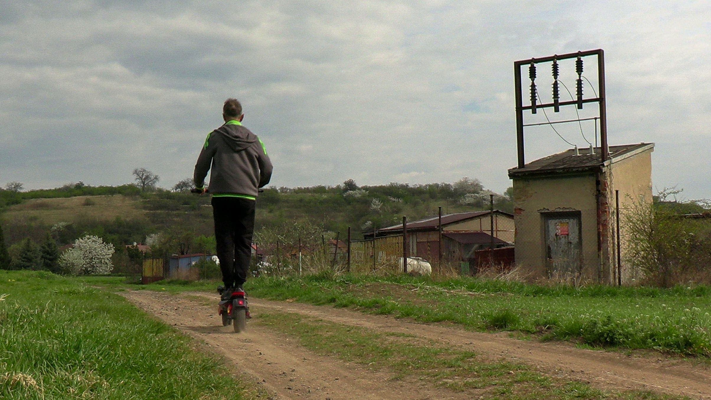 SENCOR SCOOTER X50 tesztelés közben