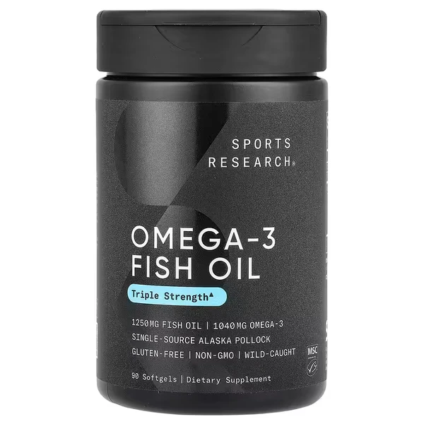 Sports Research Omega-3 Fish Oil Triple Strength: Product review