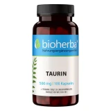 Bioherba Taurin 500 mg B1-vitaminnal, 100 kapszula
