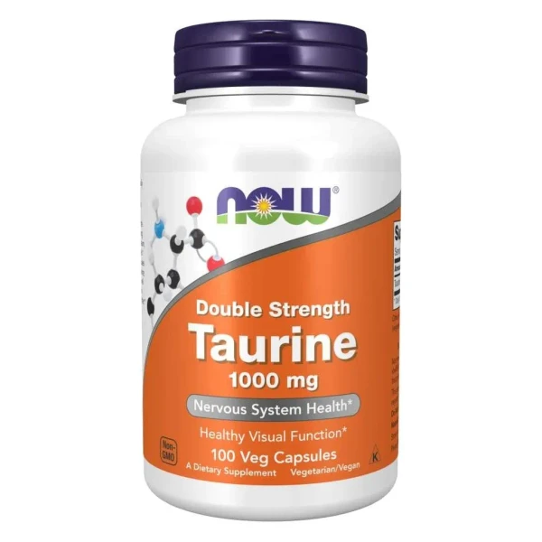NOW Foods Taurine Double Strength 1000 mg, 100 kapszula: Product review