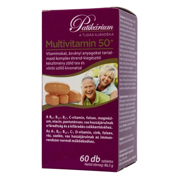Patikárium Multivitamin 50+: Product review