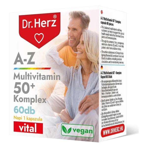 Dr. Herz A-Z 50+ Multivitamin Komplex: Product review