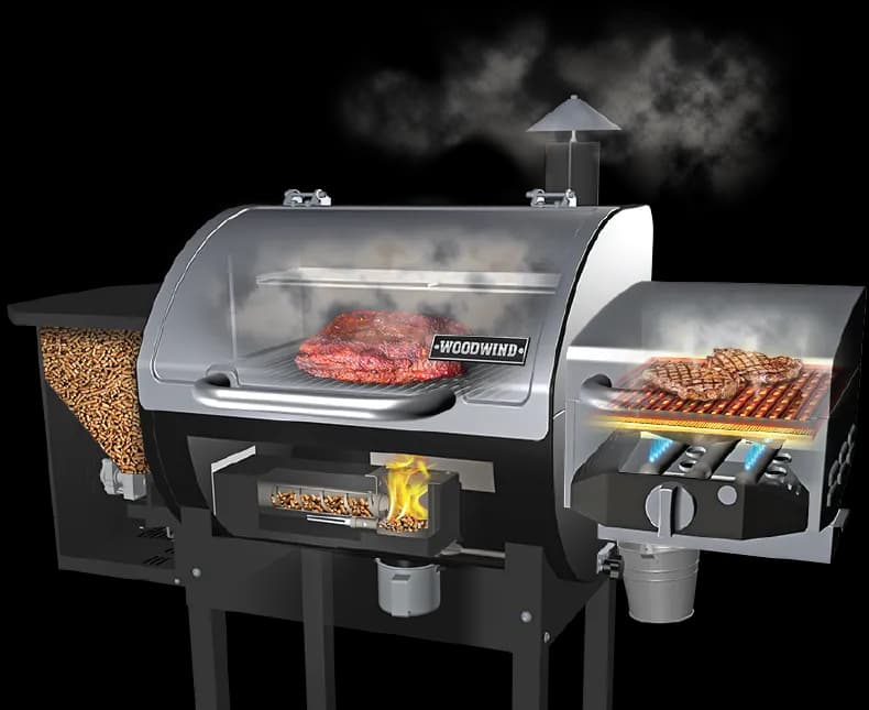 pellet grillek – grillezés a kertben