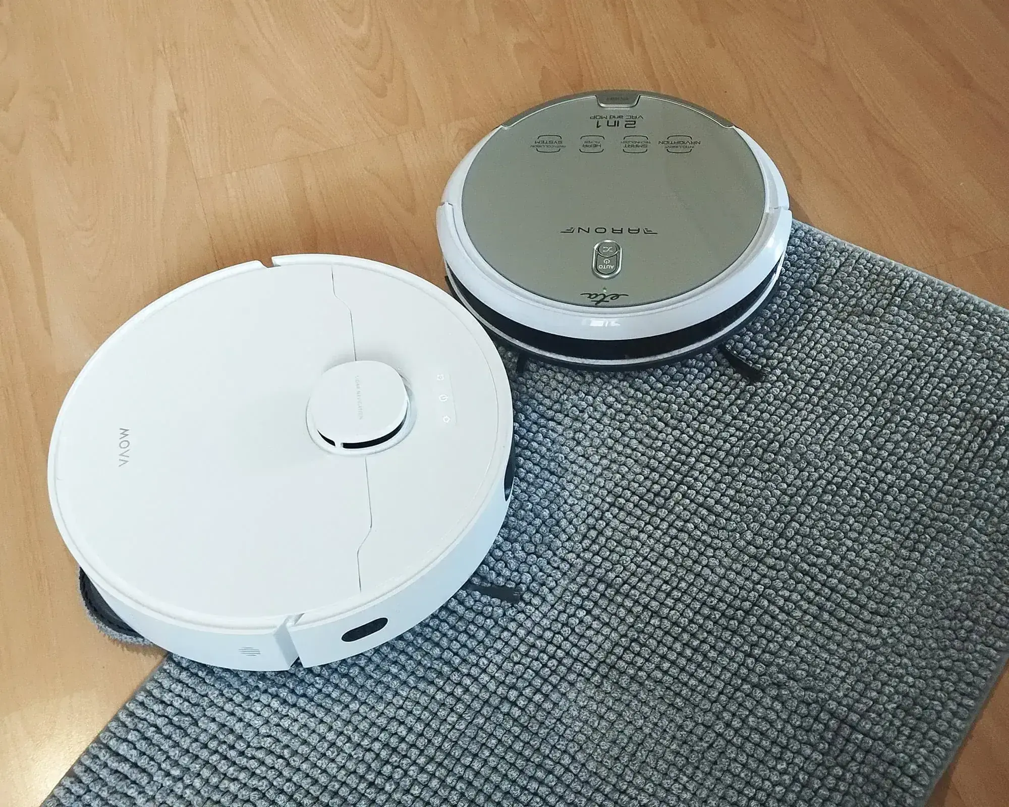 Mova E30 Ultra robotporszívó – Összehasonlítás más modellel